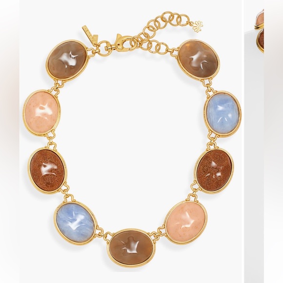 Lele Sadoughi NWT Reflection Collar Necklace